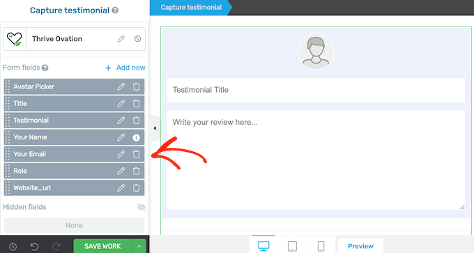 Creating a custom feedback form using Thrive Ovation for WordPress Creating a custom feedback form using Thrive Ovation for WordPress