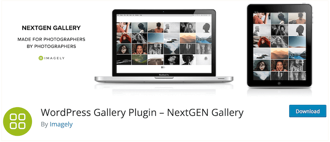 O plugin NextGEN Gallery para WordPress