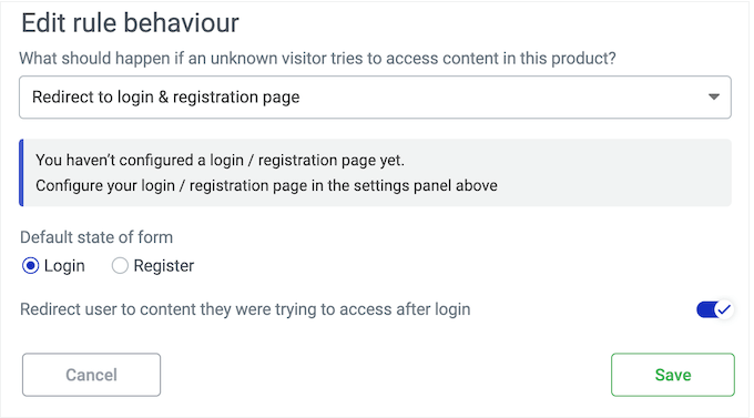 Controllare l'accesso ai corsi online utilizzando Thrive Apprentice