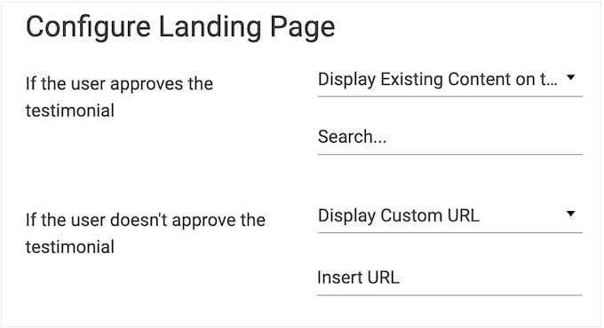 Getting customer permission via a landing page Getting customer permission via a landing page