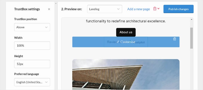 Customizing the Trustpilot TrustBox widget in WordPress Customizing the Trustpilot TrustBox widget in WordPress