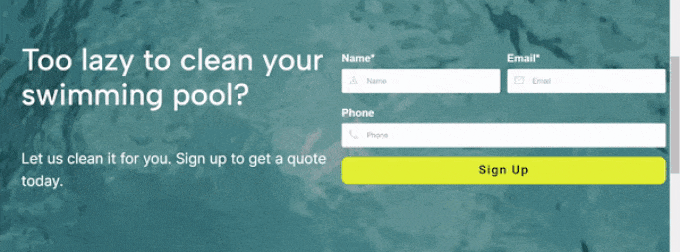 Video background example made with Thrive Architect Video background example made with Thrive Architect