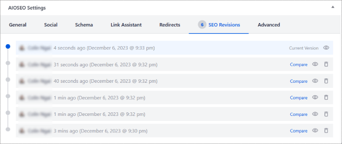 SEO track changes SEO track changes