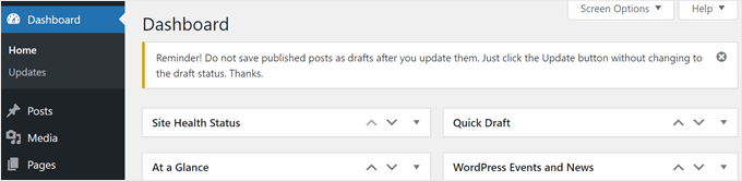 Personalized custom admin notice example made with WPCode Personalized custom admin notice example made with WPCode
