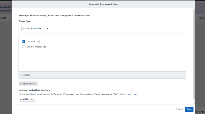 Jak utworzyć zautomatyzowaną kampanię drip w WordPress
