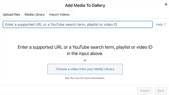 Skapa ett videogalleri med FooGallery