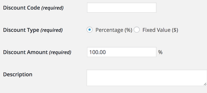 Creating discount coupon does in the Business Directory Plugin for WordPress Creating discount coupon does in the Business Directory Plugin for WordPress