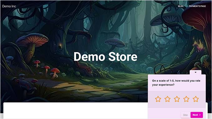 User experience feedback preview User experience feedback preview