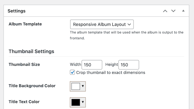 Skapa ett album för dina foton, digital konst eller bilder