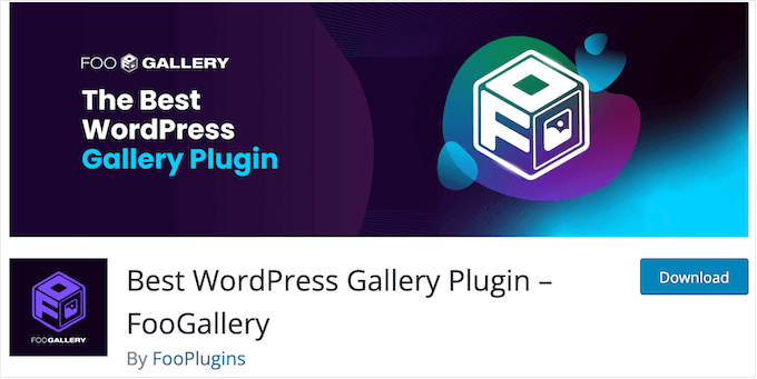 Gratis FooGallery WordPress-galleriplugin