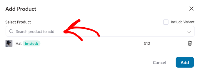 Adăugarea unui produs la oferta suplimentară FunnelKit