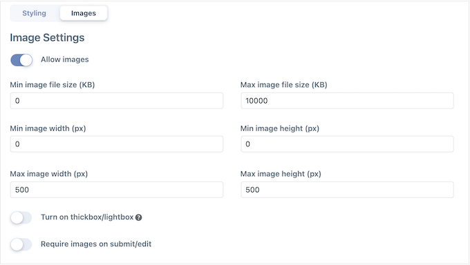 Accept images from local businesses in WordPress Accept images from local businesses in WordPress