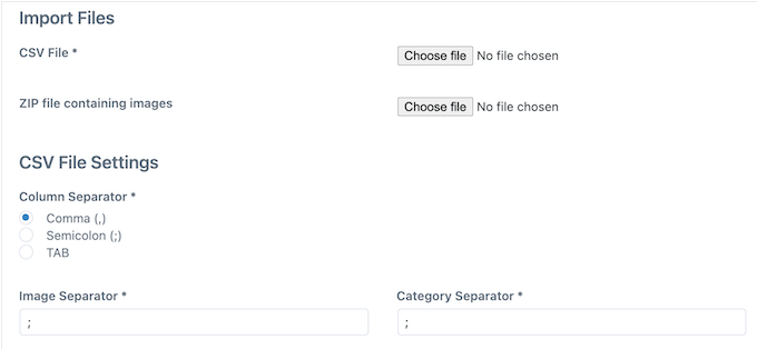 Importing and exporting business information as a CSV file Importing and exporting business information as a CSV file