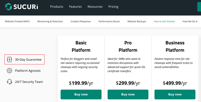 Offri una Garanzia di Rimborso