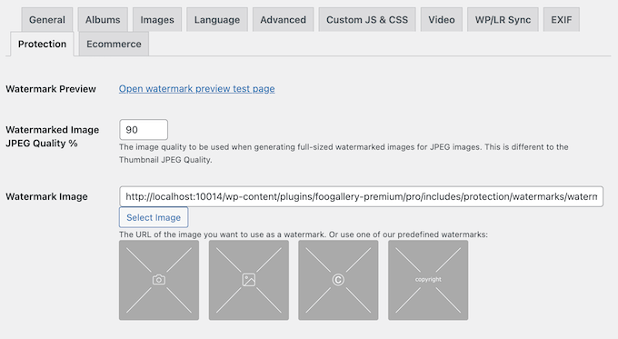 Lägg till en vattenstämpel i dina WordPress-gallerier