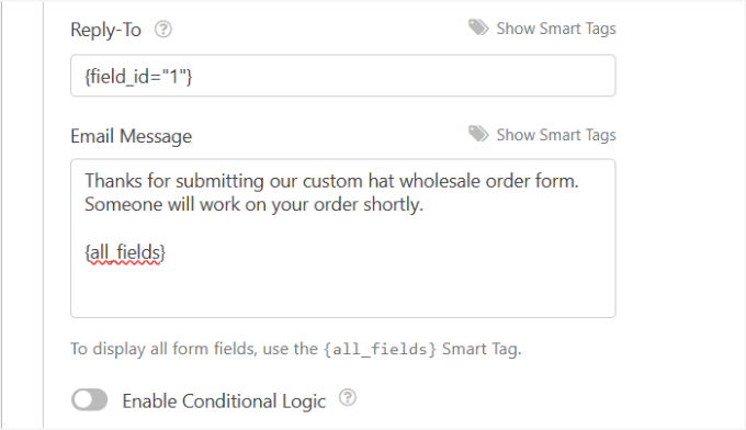 Email message notifications 