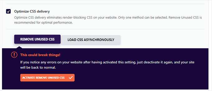 Asistență pe ecran WP Rocket Asistență pe ecran WP Rocket