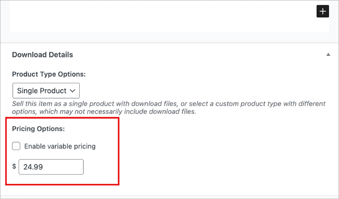 EDD pricing options EDD pricing options