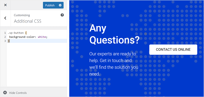 additional-css-min Adding custom CSS in WordPress