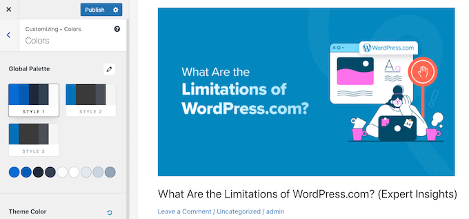 Creating a global color scheme for your WordPress website Creating a global color scheme for your WordPress website