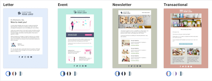プロがデザインしたメールテンプレート プロがデザインしたメールテンプレート