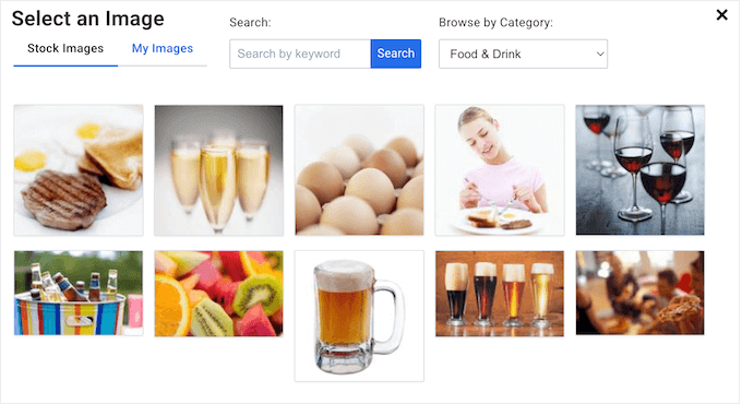 WordPressのメールブラストにストック画像を追加する WordPressのメールブラストにストック画像を追加する