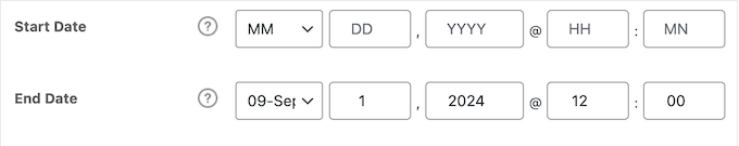 オンライントレーニングの締め切りを作成する オンライントレーニングの締め切りを作成する