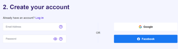Hostingerでアカウントを作成する Hostingerでアカウントを作成する