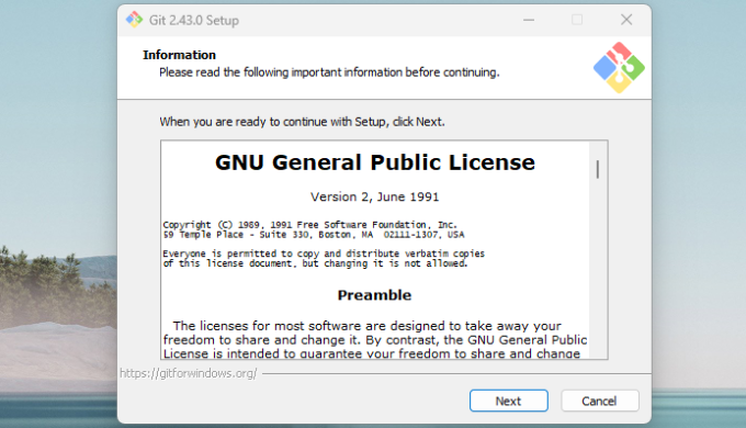 Installing git Installing git