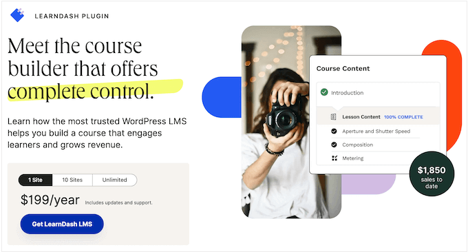 LearnDashの料金プラン LearnDashの料金プラン