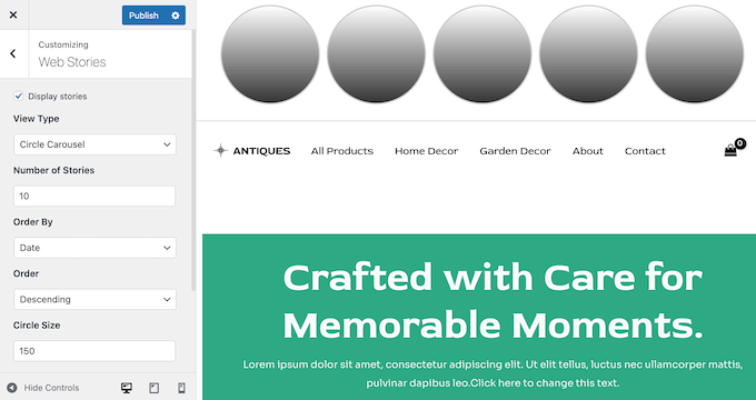Enabling web stories for WordPress, using the Astra plugin Enabling web stories for WordPress, using the Astra plugin