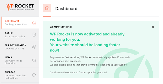 How to set up the WP Rocket caching plugin How to set up the WP Rocket caching plugin
