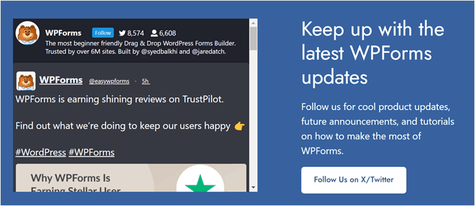 Un ejemplo del Feed de Twitter hecho con Smash Balloon Un ejemplo del Feed de Twitter hecho con Smash Balloon