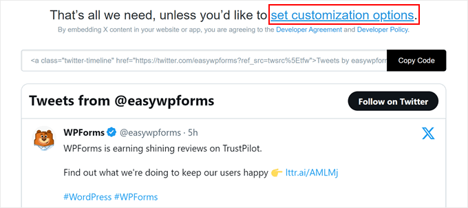 Personalizando el Feed de Twitter hecho con Twitter Publish Personalizando el Feed de Twitter hecho con Twitter Publish