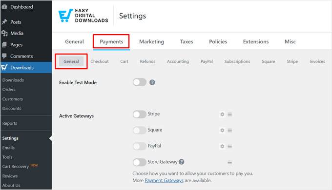 How to add payment gateways to an online store