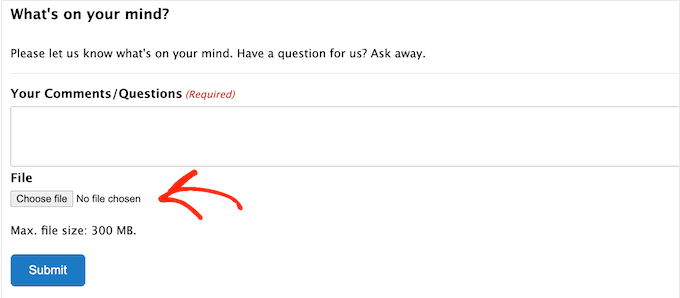 オンラインフォームでのファイルアップロードの受け付け オンラインフォームでのファイルアップロードの受け付け