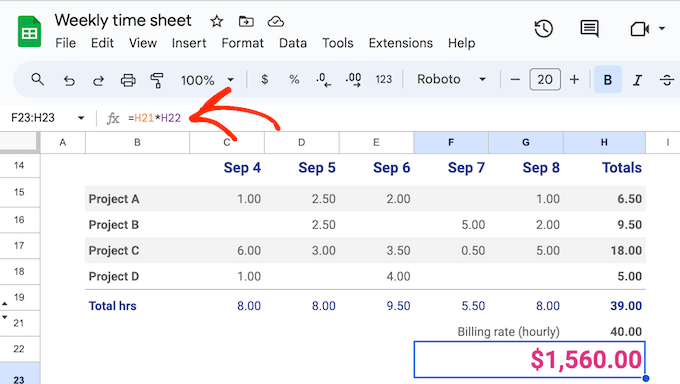 Adding formulas to your Google Sheets Adding formulas to your Google Sheets
