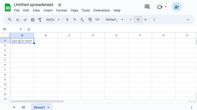 Creating an online spreadsheet using Google Sheets Creating an online spreadsheet using Google Sheets