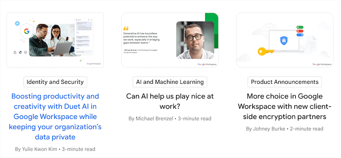 The Google Workspace blog The Google Workspace blog