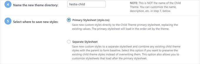 Choosing where to save the stylesheet in Child Theme Configurator Choosing where to save the stylesheet in Child Theme Configurator