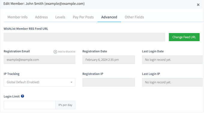 El plugin de membresía WishList Member