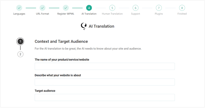 Traducerile WPML bazate pe AI