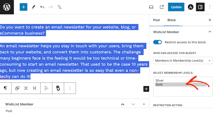 Restringir el acceso a páginas y publicaciones de WordPress