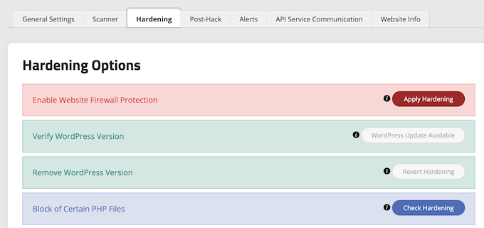 Hardening your WordPress blog or website Hardening your WordPress blog or website