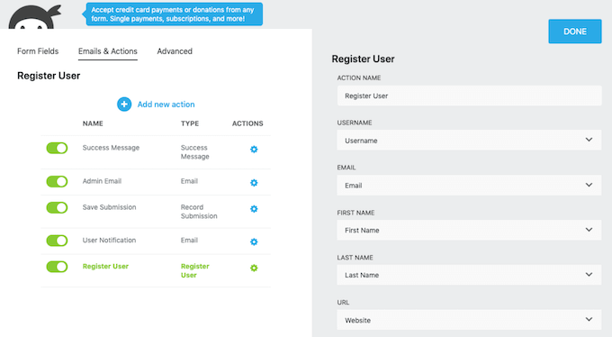 How to accept user registrations using Ninja Forms How to accept user registrations using Ninja Forms