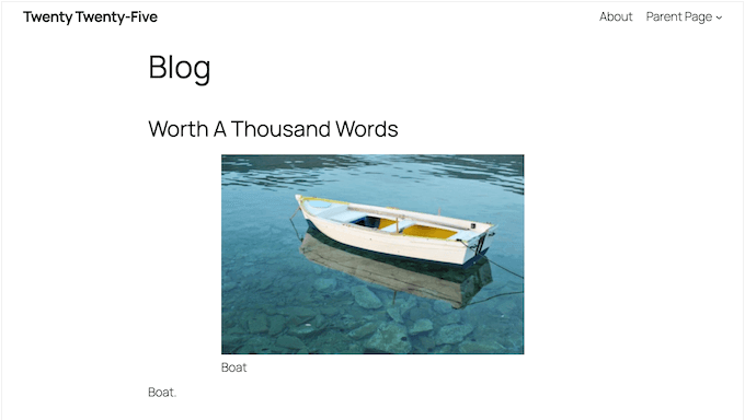 デフォルトのWordPressテーマ デフォルトのWordPressテーマ