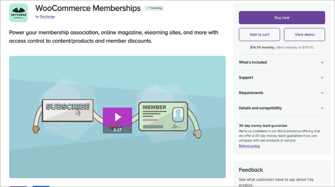 WooCommerce Memberships WooCommerce Memberships