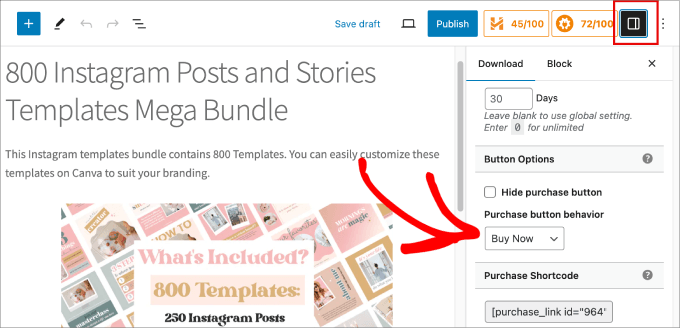 buy now button in EDD buy now button in EDD