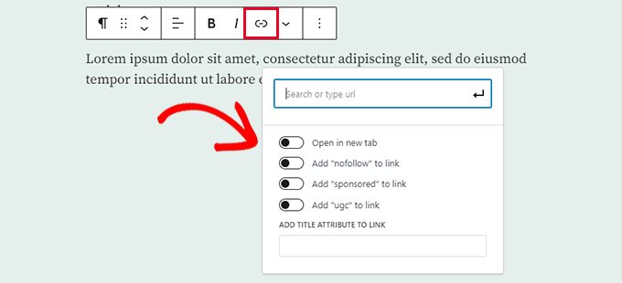 Control link în All in One SEO