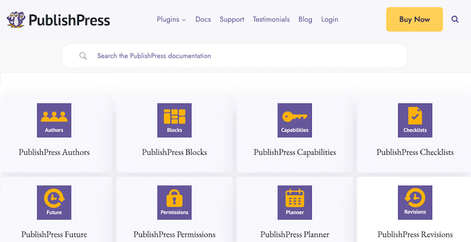 The PublishPress online documentation